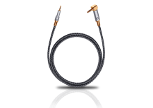 Stereo cable, JACK 2.5 mm to 90° JACK 3.5 mm PREMIUM, 1.5 m
